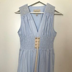Stripe blue dress